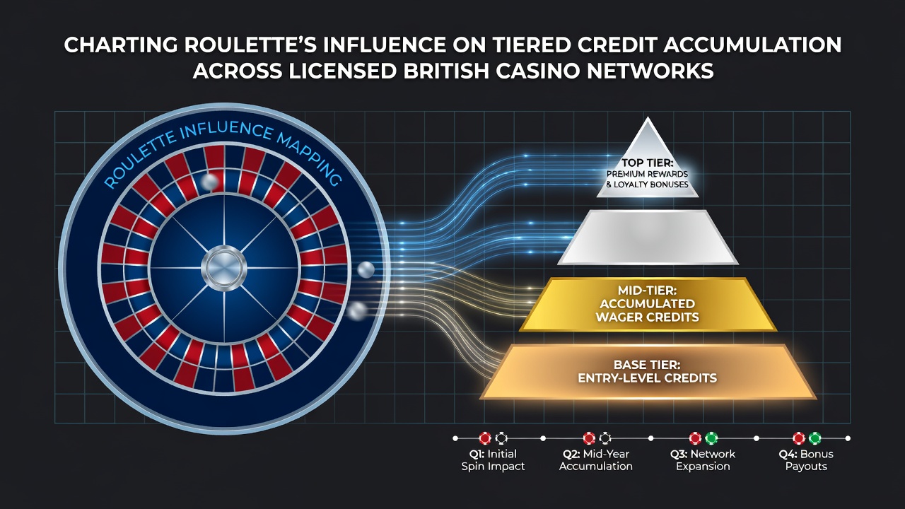 Visual breakdown of roulette's role in tiered credit accumulation across British casino networks