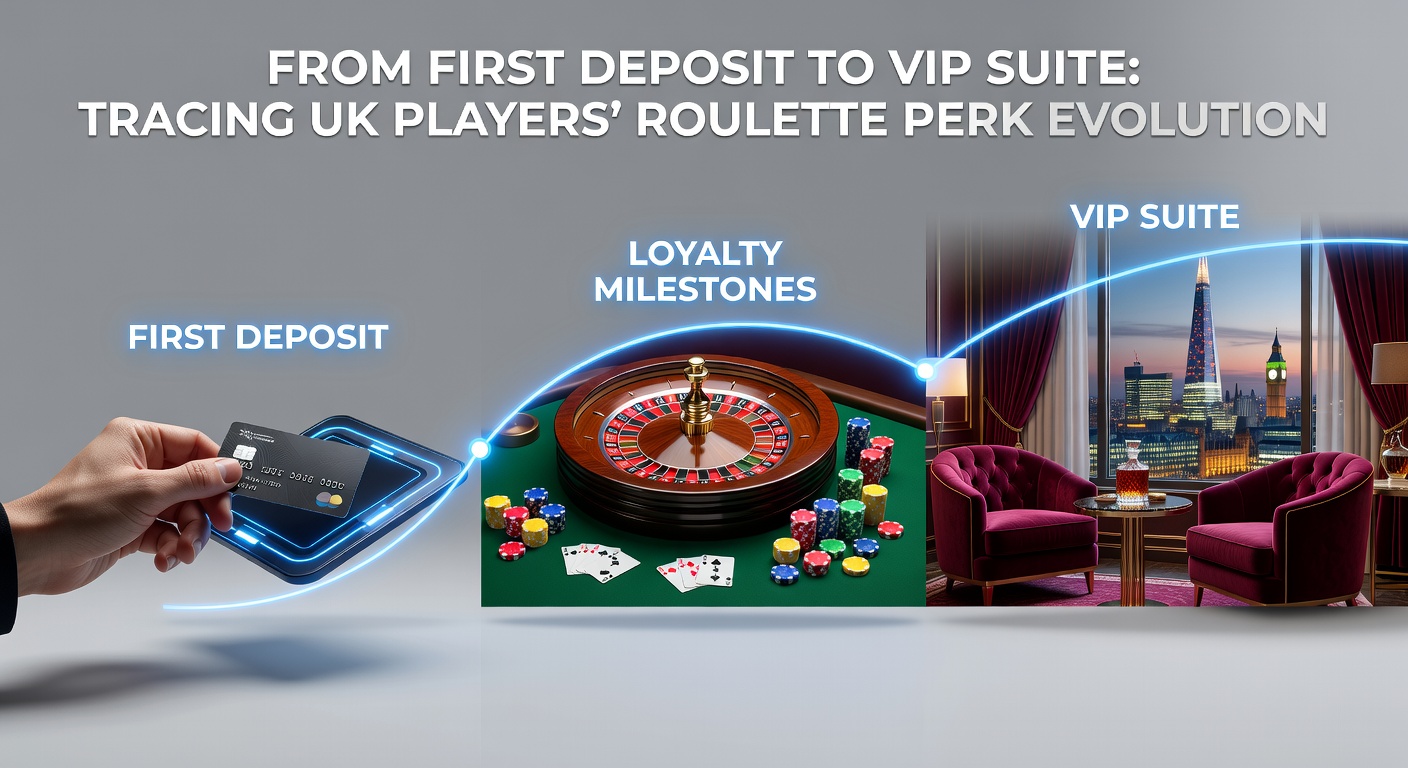 UK roulette player navigating from welcome bonus screen to VIP lounge interface on a casino app